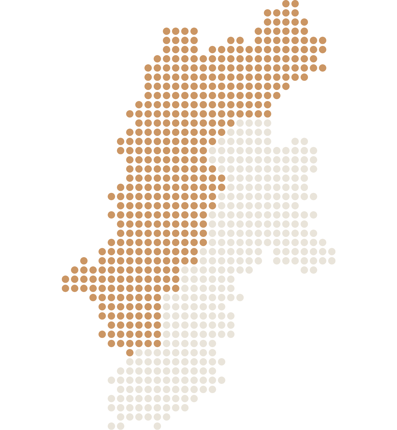 長野県の地図